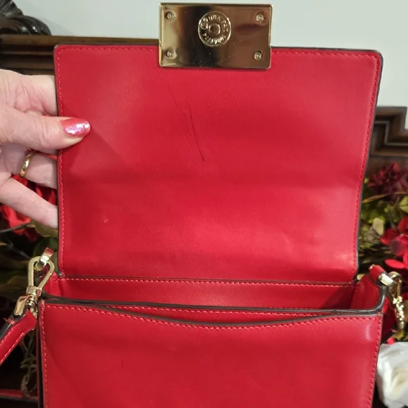 Kate Spade Vibrant Red Crossbody Bag - Picture 7 of 7